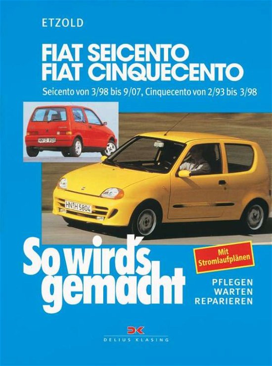 Cover for Etzold · Fiat Seicento von 3/98 bis 9/07, (Book)