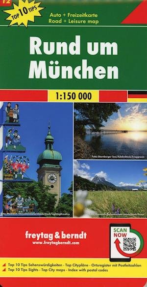 Cover for Munich and env. (Map) (2019)