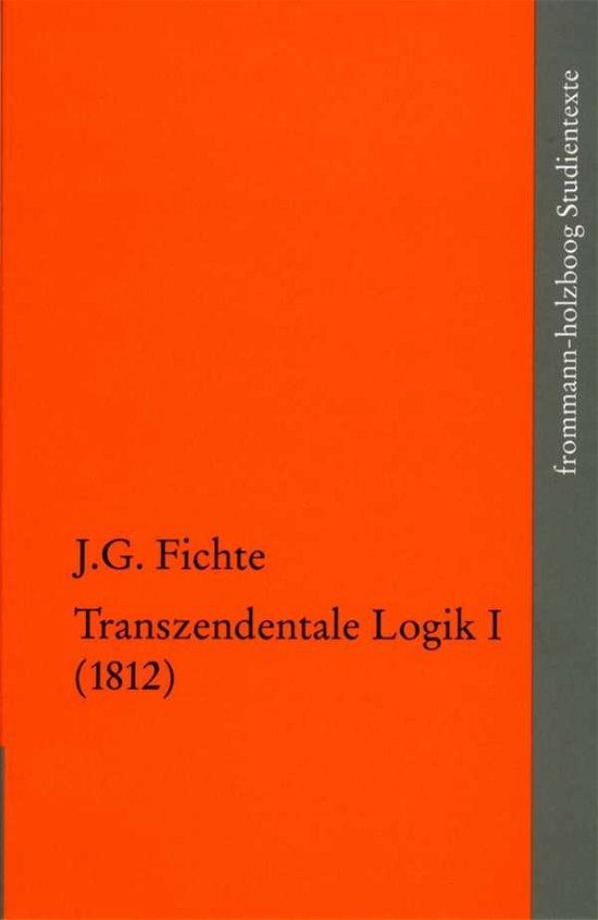 Cover for Fichte · Die späten wissenschaftl.Vor.4/1 (Book) (2019)