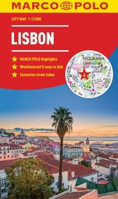 Lisbon Marco Polo City Map - Marco Polo City Maps - Marco Polo - Books - MAIRDUMONT GmbH & Co. KG - 9783829759120 - September 10, 2019