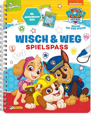 Cover for Nelson Verlag · PAW Patrol: Wisch &amp; Weg - Spielspaß (Paperback Book) (2021)