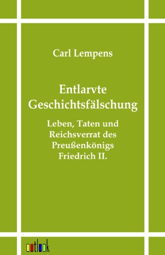 Cover for Carl Lempens · Entlarvte Geschichtsfälschung (Paperback Book) [German edition] (2011)