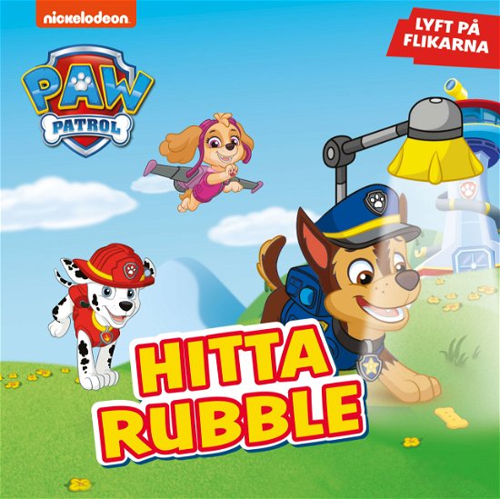 Cover for Nickelodeon - Paw Patrol - Lyft på flikarna (Kartonbuch) (2024)