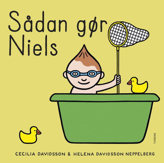 Cover for Cecilia Davidson · Sådan gør Niels (Cardboard Book) [1st edition] (2025)