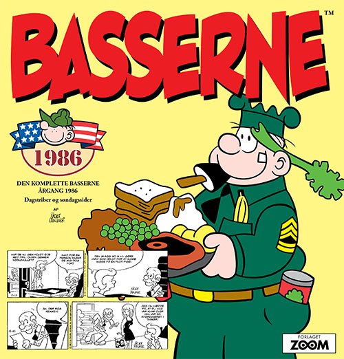 Cover for Mort Walker · Basserne: Basserne 1986 (Hæftet bog) [1. udgave] (2021)