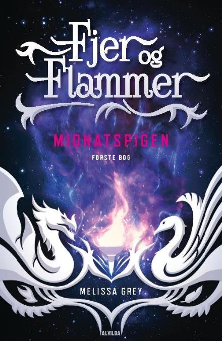 Cover for Melissa Grey · Fjer og flammer 1: Midnatspigen (Gebundesens Buch) [2. Ausgabe] (2016)
