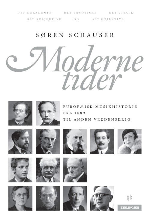 Cover for Søren Schauser · Moderne tider (Innbunden bok) [1. utgave] (2018)