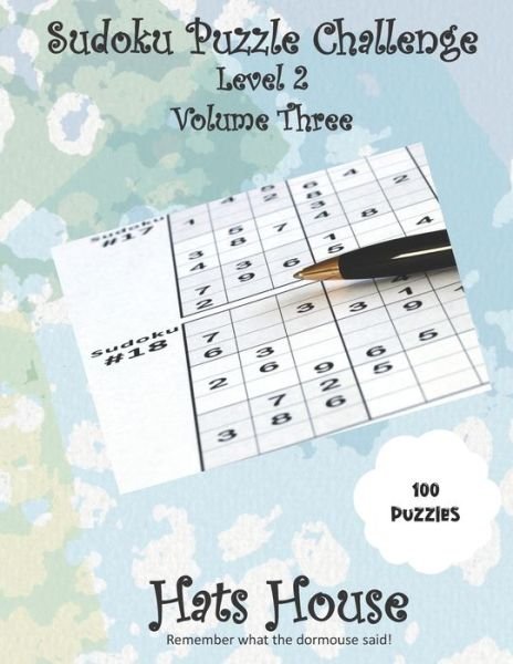 Cover for Hat House · Sudoku Puzzle Challenge (Pocketbok) (2020)