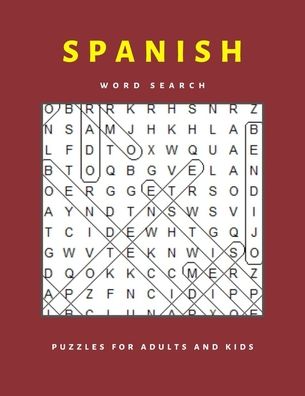 Cover for Lime Journals · Spanish word search puzzles for adults and kids (Paperback Book) (2020)