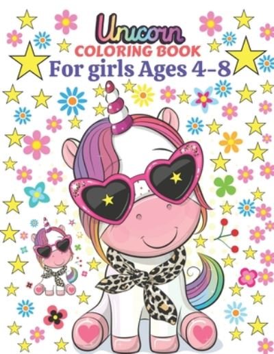 Cover for Zak Didi · Unicorn coloring book for girls ages 4-8 (Taschenbuch) (2020)