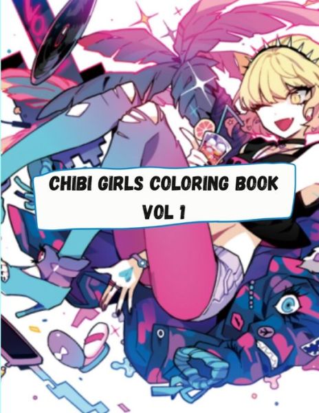 Cover for Shine On · Chibi Girls Coloring Book Vol 1 (Pocketbok) (2020)