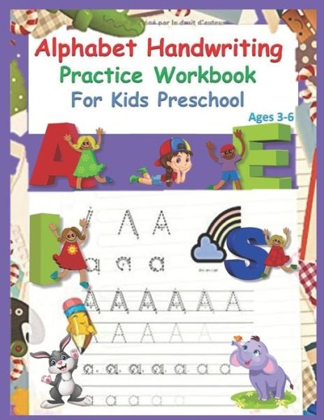 Cover for Ama Books Books · Alphabet Handwriting practice workbook for kids preschool ages 3-6 (Paperback Bog) (2020)