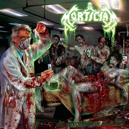 Cover for Mortician · Re-animated Dead Flesh (Neon Green Vinyl) (LP) (2024)