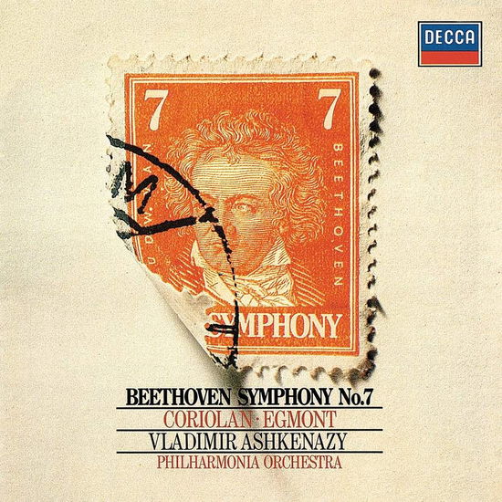 Cover for Philharmonia Orchestra / Ashkenazy Vladimir · Symphony No. 7 Op. 92 / Overtures ''coriolan'' Op. 62 &amp; ''egmont'' Op. 84 (CD) (1984)