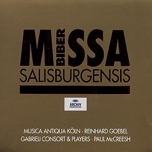 Cover for Musica Antiqua Koln / Goebel · Biber / Missa Salisburgensis (CD) (1998)