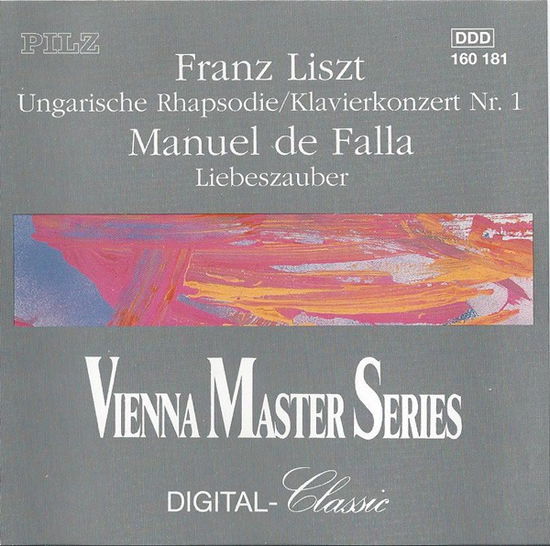 Cover for Nurnberger Symphoniker / Scholz Alfred / Rundfunk-sinfonie-orchester Ljubljana / Nanut Anton · Ungarische Rhapsodie / Klavierkonzert Nr.1 / Liebeszauber (CD) (1991)