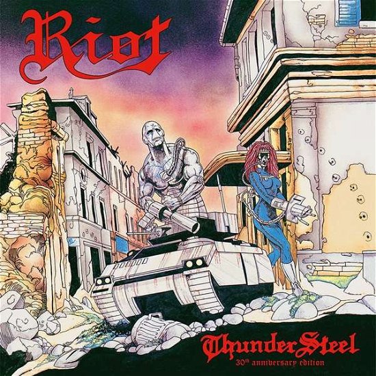 Cover for Riot · Thundersteel (CD) [Digipak] (2018)