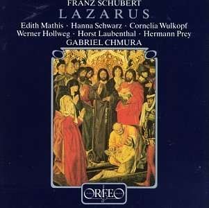 Cover for Schubert / Gachinger Kantorei / Rilling · Lazarus (Oratorio) (CD) (1996)