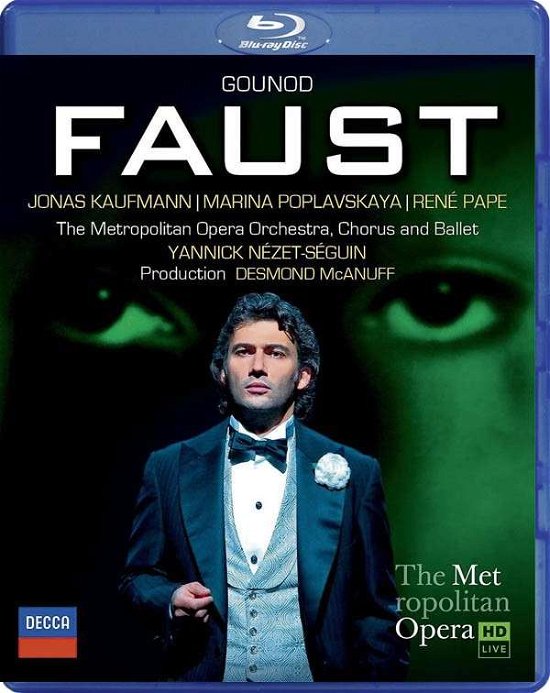 Cover for Jonas Kaufmann · Faust (Blu-ray) (2014)