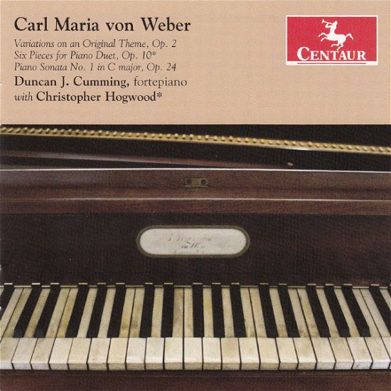 Cover for Weber / Cumming / Hogwood · Variations on an Original Theme, Op. 2 (CD) (2013)