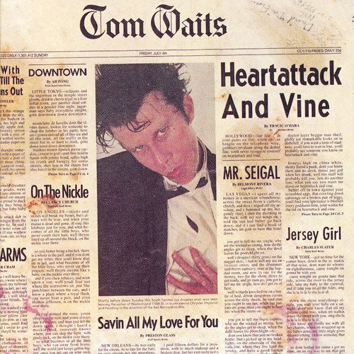 Cover for Tom Waits · Heartattack &amp; Vine (CD) [Remastered edition] (2018)