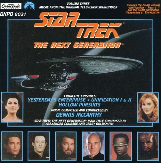 Cover for Star Trek · The Next Generation-yesterday's Enterpri (CD) (1990)