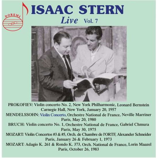 Isaac Stern Live. Vol.7 - Isaac Stern Live 7 / Various - Musiikki - DOREMI - 0061297814121 - perjantai 11. kesäkuuta 2021