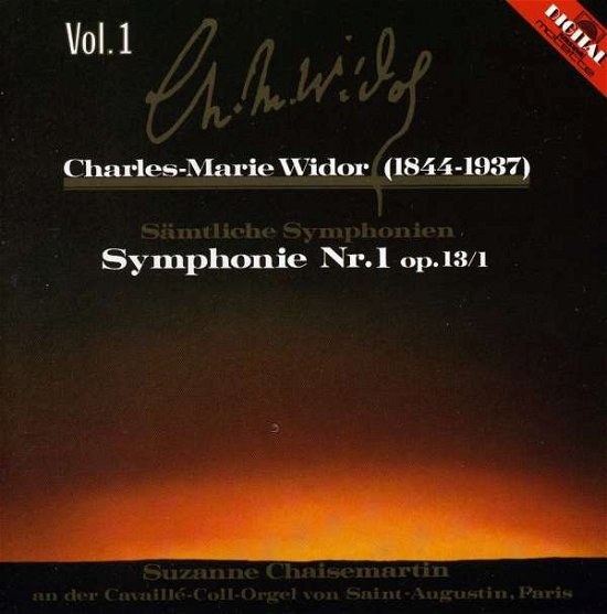 Cover for Widor · Complete Symphonies 1 (CD) (2006)