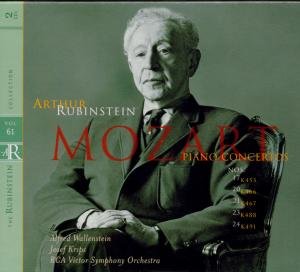 Cover for Rubinstein Arthur · Mozart: Piano Concertos 17-20- (CD) (2004)