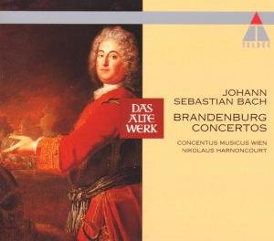 Cover for Harnoncourt Nikolaus · Bach: Brandenburg Concertos Nos 1 (1964) (2cd) (CD) (2016)