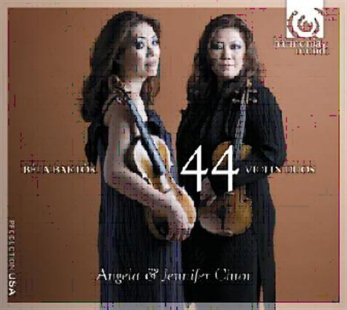 Bartok: 44 Duos For 2 Violins - Angela Chun - Musik - HARMONIA MUNDI - 0093046750121 - 12. januar 2010