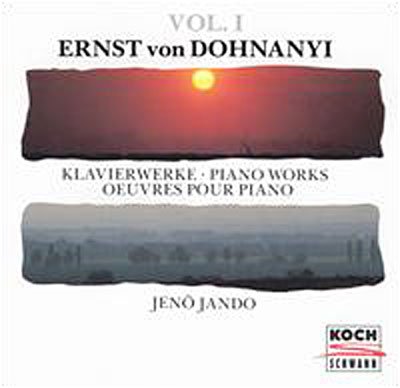 Cover for Jenö Jando · Piano Works Vol.1 (CD) (1995)