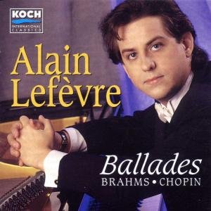 Cover for Alain Lefevre · Johannes Brahms - Ballata Per Piano Op 10 (1854) N.1 &gt; N.4 (CD) (1997)
