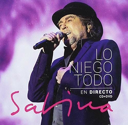 Cover for Joaquin Sabina · Lo Niego Todo - En Directo (CD) (2018)