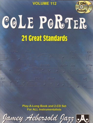Cover for Jamey Aebersold · Cole Porter: 21 Great Standards (CD/BOG) [(W/book) edition] (2006)