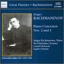 Cover for S. Rachmaninov · Piano Concertos 2&amp;3 (CD) (1999)