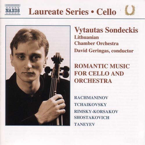 Cover for Sondeckis / Lithuanian Chamber Orchestra: Geringas · Romantic Music for Cello [laureate Series: Cello] (CD) (2000)