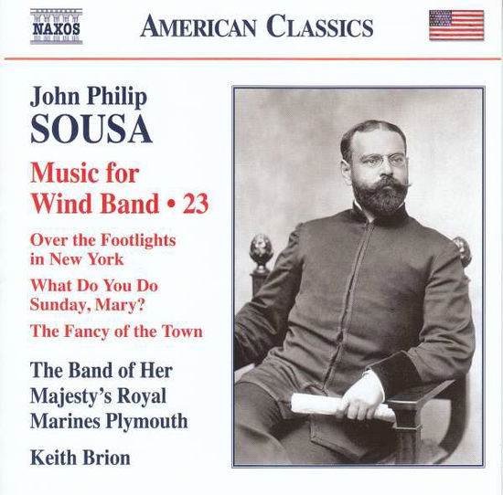 Cover for Band of Hmr Marines Plymouth · John Philip Sousa: Music For Wind Band / Vol. 23 (CD) (2022)