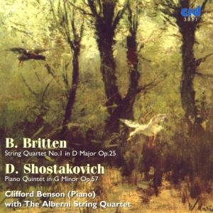 String Quartet in D Op 25 - Britten / Alberni Quartet / Benson - Musikk - CRD - 0708093335121 - 1. mai 2009