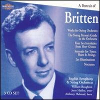 Cover for Britten / Hadley / Boughton · Portrait of Britten (CD) (1999)