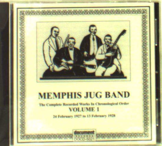 Cover for Memphis Jug Band · Complete Recorded 1 (CD) (1994)