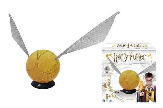 Harry Potter 6 Inch Golden Snitch 3D Puzzle 242 Pieces - Harry Potter - Produtos - 4D CITYSCAPE - 0714832300121 - 16 de agosto de 2018