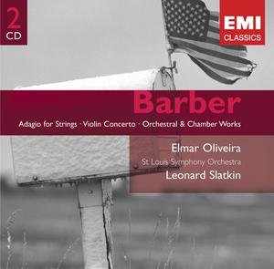 Barber / Orchestral Works - Leonard Slatkin - Musikk - WARNER CLASSICS - 0724358656121 - 4. april 2005