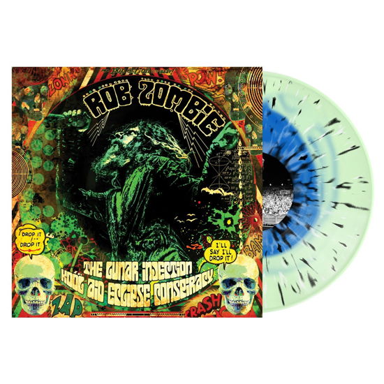 The Lunar Injection Kool Aid Eclipse Conspiracy (Blue In Bottle Green / Black / Bone Splatter Vinyl) - Rob Zombie - Musik - NUCLEAR BLAST - 0727361581121 - 10. maj 2024