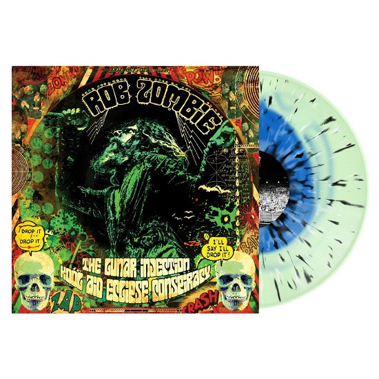 Cover for Rob Zombie · The Lunar Injection Kool Aid Eclipse Conspiracy (Blue In Bottle Green / Black / Bone Splatter Vinyl) (LP) (2024)