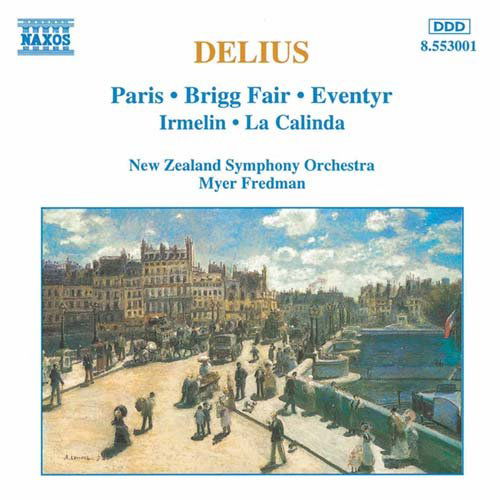 Cover for Delius / Fredman / New Zealand Symphony Orchestral · Orchestral Works (CD) (1995)