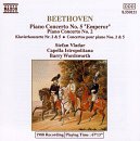 Cover for Beethoven / Wordsworth · Piano Concertos 2 &amp; 5 &quot;Emperor&quot; (CD) (1992)