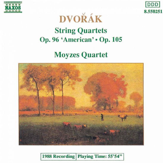 Dvorak-string Quartets "American" - Dvorak - Music - Naxos - 0730099525121 - 