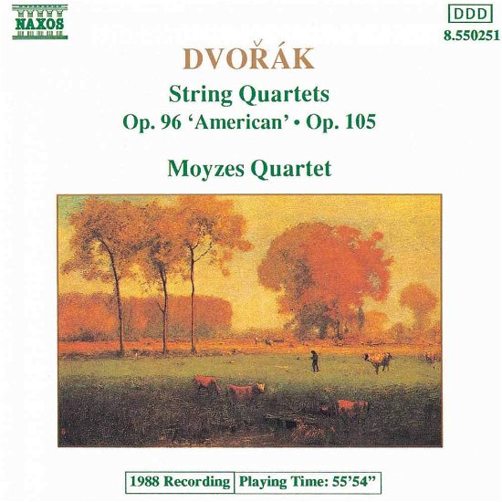 Cover for Dvorak · String Quartets &quot;American&quot; (CD)