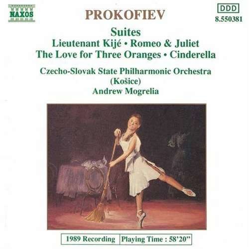 Cover for Prokofiev / Mogrelia · Orchestral Suites (CD) (1992)